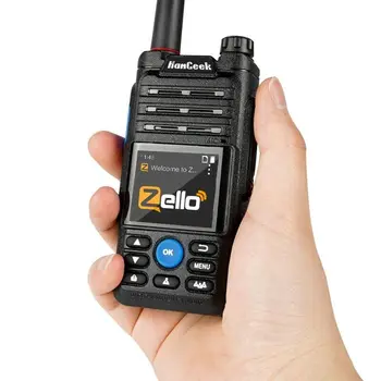 HG-369 POC радио Преносима радиостанция Wifi Bluetooth 2G/3G/4G радио за Zello Real-пр