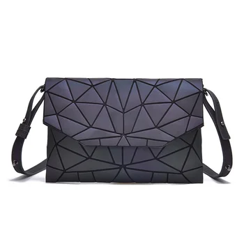Светещ чанта-плик, дамски официални клатчи с геометричен дизайн, Чантата през рамо, Луксозна дамска чанта 2023