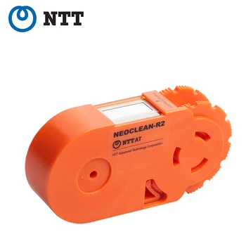 Безплатна доставка, оригинални за пречистване на оптичен съединител NTTAT NEOCLEAN-R2 Повече от 500 пъти, инструмент за почистване на влакна