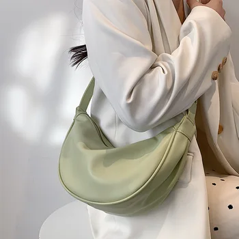Чанта през рамо от изкуствена кожа, чанта за равиоли, дамски лятна универсална чанта-месинджър 2023, дамска чанта, джоб на едното рамо