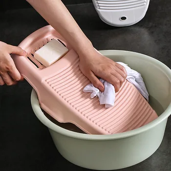 Аксесоари цокъл Дъска за ръчно измиване на Домакински цокъл Тел Утолщающая цокъл инструмент за почистване на дрехи в банята