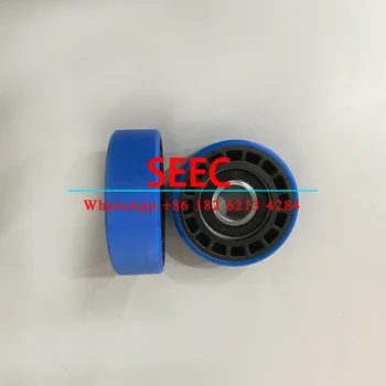 SEEC 50ШТ Валяк стъпка на веригата ескалатора 76x22x6204 се Използва за XO508 OD76mm W22mm