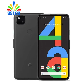 Отключени употребяван мобилен телефон на Google Pixel 4a Snapdragon 730g LTE с екран 5,81 инча, 6 GB оперативна памет, 128 GB пръстови отпечатъци