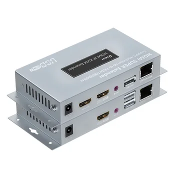 DTECH cat5 cat6 изпраща и получава 150-метров удължител за HDMI kvm с IR-интерфейс