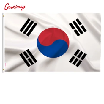 90x150 см Флаг на Южна Корея Офис Дейност Парад Празнична Украса на Фестивала Банер Националните флагове на Република Корея NN049