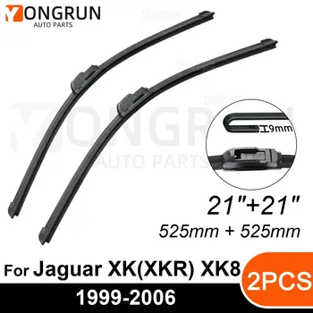 Размерът / видът на предните Чистачки на предното стъкло За Jaguar XK (XKR) XK8 1999-2006 Четка за Чистачки Гумена 21 