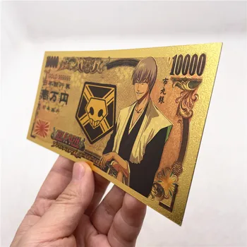 1 бр. японски банкноти Bleach от anime, класическа манга, злато, 10000 йени, фалшиви пари, един незабравим подарък, подпори за спомен
