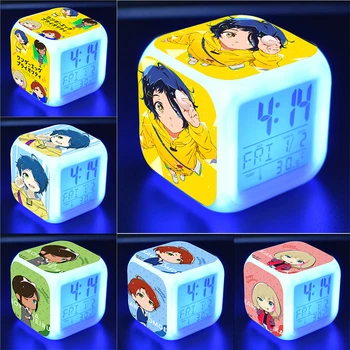 Чудя се Egg Priority led аларма Ohto Ai, 7 цвята, която ще промени сензорен светлина, аниме фигурки, играчки за момчета и момичета, детски подарък за рожден Ден