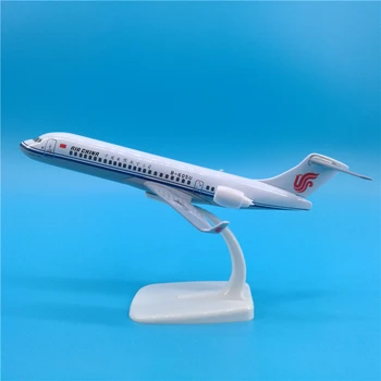 20 см Air China ARJ21-700 Украса модел самолет от сплав Air China ARJ Играчка пътнически самолет Airliner Колекция от играчки за деца и възрастни
