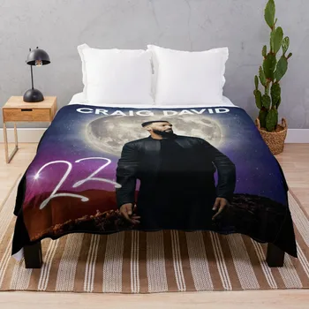 Крейг Дейвид 22 Каре в ретро стил, одеало, пушистое пътното одеяло