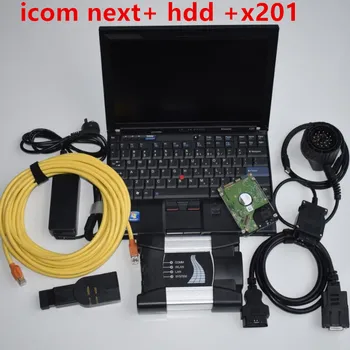 За BMW ICOM Next със софтуер V2023.01 -D 4.39 -P 3.70 HDD 1 tb win10 и X201 8 GB Диагностика на лаптоп