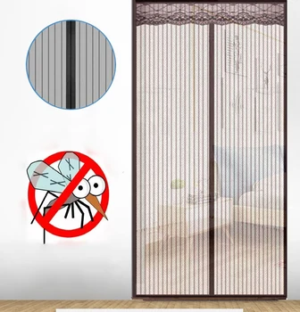 8 Размери mosquito net Шторные магнити Врата мрежа Мрежа против насекоми с магнити на дверную окото Екран Магнити Горещи