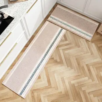Моющийся кухненски подложка за пода, Моющийся Впитывающий килим за баня, коридор, тераси, перално помещение, Вход мат хол, Дълъг килим