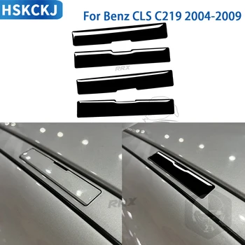 За Mercedes Benz CLS C219 2004-2009 Аксесоари за Автомобили Черна Пластмаса Покритие на Покрива Стикер за Декорация