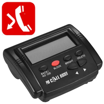 CT-CID803 PLUS Caller ID Box Блокиращите повиквания Спира на Неприятните разговори Устройство Покана ID LCD дисплей с 1500 стаи, Останавливающими Повиквания