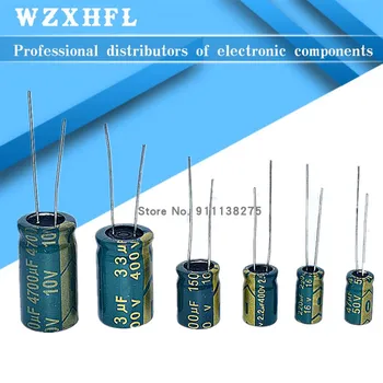 Висока честота на Електролитни кондензатори с нисък СОЭ 10000 1500 UF UF 2200 ICF 3300 6800 UF uf 400 450 63 35 НА 25 16 10 6,3 В 50V100