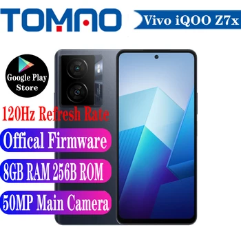 Оригинален Мобилен телефон Vivo iQOO Z7x 5G 6,64 