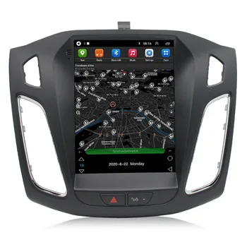 9,7-инчов автомобил Android без DVD плейър GPS навигация стерео радио за Ford focus 2012-2017 автозвук 1G RAM 16G ROM медии