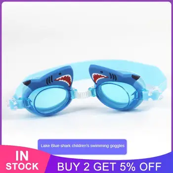 Плувни очила с хубав дизайн за деца HD Водоустойчив фарове за очила за плуване огледало Регулируема каишка за водни спортове Цветни очила
