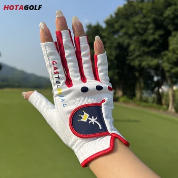 Ръкавици за голф от микрофибър, дишащи, мини, спортна мода, ръкавици за голф, без отпечатъци