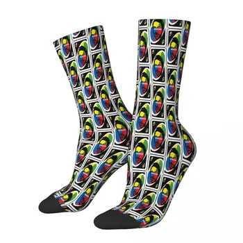 Чорапи с подстановочными марки на мъжки дамски есенни чорапи с принтом