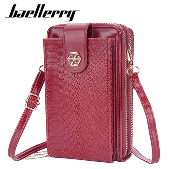 Baellerry/ нови дамски портмонета с джоб за телефон, клатч, дамски чанти през рамо с pattern 