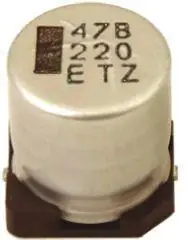 6.3TZV220M6.3X8 Rubycon алуминий SMD електролитни кондензатори 220 icf 6,3 В ± 20%