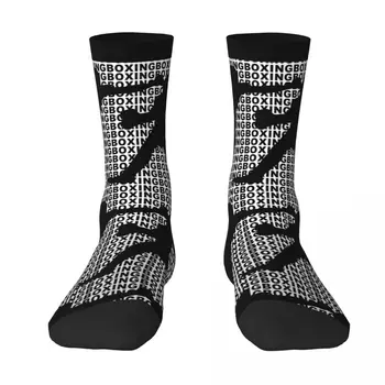 Боксови чорапи САЩ USA America 5 Джо And Fraziers най-ДОБРЕ КУПИ Забавни Нови Графични Компресия чорапи реколта ролка