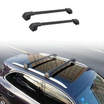 Напречната греда, заключващи греда, рейлинги на покрива, багажника на колата, подходящ за KIA Seltos 2021-2023, 2 бр.