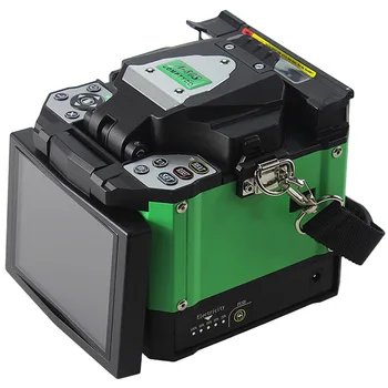 Автоматична машина за снаждане на оптични влакна FTTH A-80S, оптична заваряване машина за снаждане на Отлично качество в зелен цвят