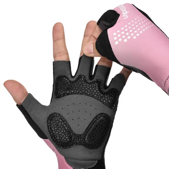 Дишащи Велосипедни ръкавици, нескользящие МТБ Ръкавици, Ръкавици половината от палеца, за планински велосипед, Летни Велосипедни ръкавици за фитнес зали, фитнес, спортни ръкавици