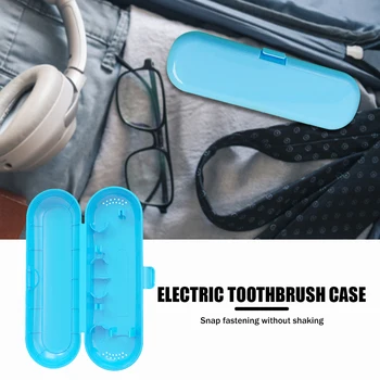 Калъф за електрическа четка за зъби, прахоустойчив калъф за четка за зъби, защита от прах, без мирис, лесен, креативен, здрав за къмпинг