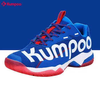 Нови обувки за бадминтон Kumpoo, леки, дишащи спортни обувки, професионални, спортни обувки за мъже