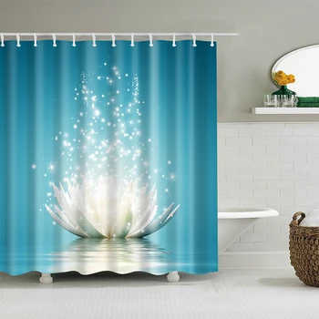 Завеса за баня от полиэстеровой плат с 3D принтом, завеси за душ с куки за баня, душ завеса за душ, декорация на дома, Cortina de ducha