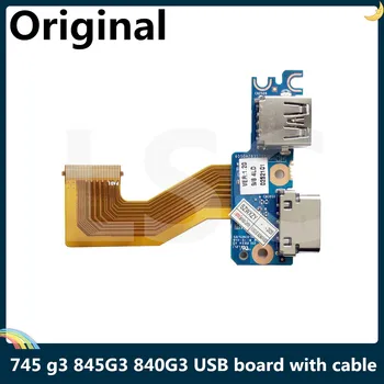 Оригиналната малка такса USB LSC Подходящ За HP 745 G3 845 G3 840 G3 USB Интерфейс карта с Кабел 6050A2835701 Бърза доставка