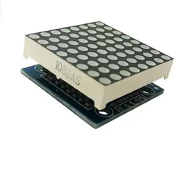 MAX7219 серийни матрични модул, модул, микроконтролер, електроника 