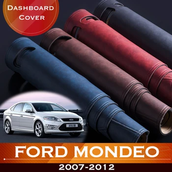 За Ford Mondeo MK4 въз основа на 2007-2012 Таблото на автомобила, избегающая за осветление на таблото платформа, корица на маса, кожена противоскользящий подложка за арматурното табло