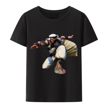 Тениски с постером игра Street Fighters, Жена Топ Koszulki Y2k, Популярни Удобни Класически Тениски с графичен Дизайн, Сладки Эстетичные тениски с къс ръкав
