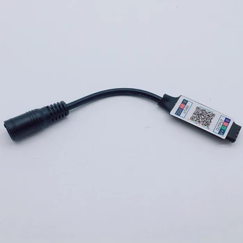 Мини RGB Bluetooth-съвместим контролер DC5V 12V 24V Контролер музикална светещи ленти led ленти RGB