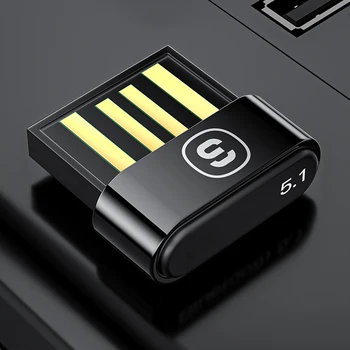 USB Bluetooth адаптер 5.1 BT5.0 драйвер, ключ, аудиоприемник, предавател за слушалки, безжична мишка, слушалки, слушалки, PC, лаптоп