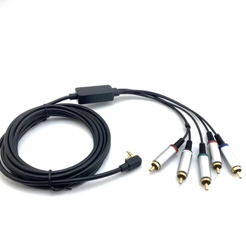 Висок клас AV кабел 3 m за PSP 2000 и 3000 кабели, кабел за зареждане на компоненти ТЕЛЕВИЗИЯ-видео кабел, подводящий тел, Аксесоари за игри