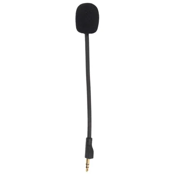 Подмяна на микрофона Позлатени съединители Пенопластовый калъф 3,5 мм Завъртане на щепсела Подвижни игри микрофон, Гъвкава ръкохватка за G PRO X