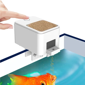 Автоматична Система за Подаване на аквариумни рибки/Wifi Безжична приложение за смартфон, интелигентен оратор, Гласово дистанционно Управление, Хранене риби
