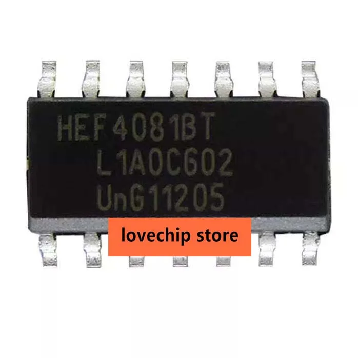 Нов оригинален логически чип HEF4081BT СОП-14