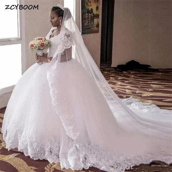 Просто бяла сватбена рокля без ръкави с V-образно деколте и апликации 2023, дължина до пода стрелка с форма на струята, расшитое мъниста, дантела, сшитое поръчкови сватбена рокля
