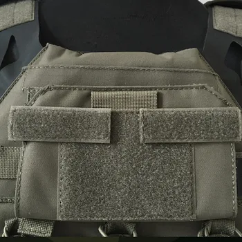 Закопчаване в предната част на тактическа жилетка, универсална чанта за мобилен телефон, Нагрудная чанта за администратор, чанта за MOLLE BK/CB/FG/MC
