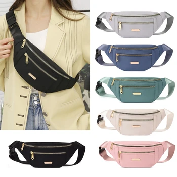 Скута чанти за жени, Оксфорд цветна поясная чанта за отдих, чанти през рамо, отличителни чанти, универсални чанти-незабавни посланици, чанти на колан, чанта